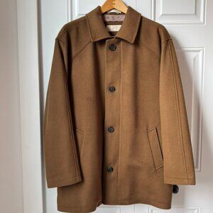 Michael Kors Men's Wool-Blend Car Coat Sz M